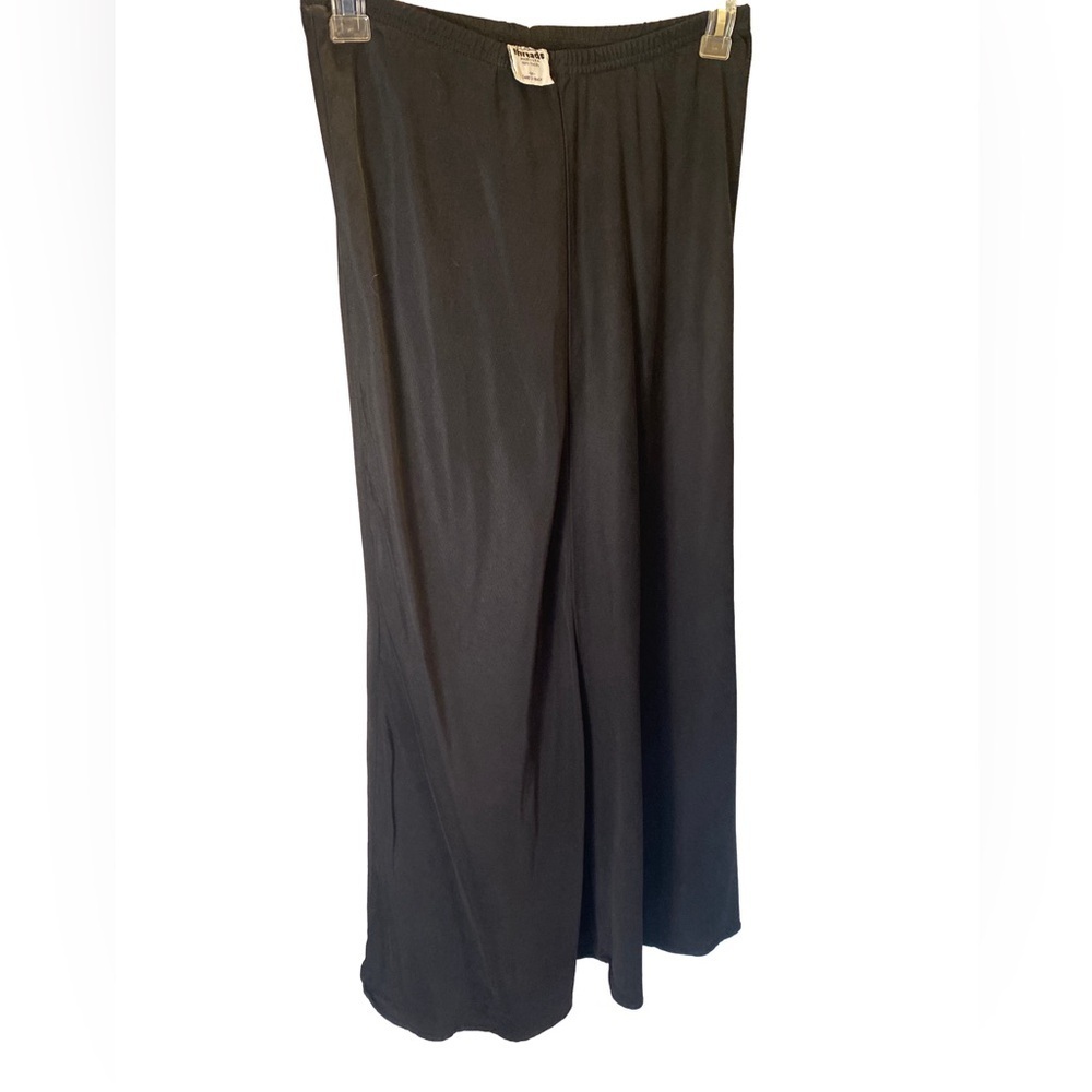 California Threads 100% Tencel maxi black skirt M